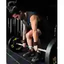 Kit X2 Straps Gancho Agarre Correas Levantamiento Pesas Gym Negro