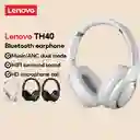 Audifonos Bluetooth Lenovo Th40 Blanco
