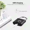 Candado Huella Digital Recargable Usb