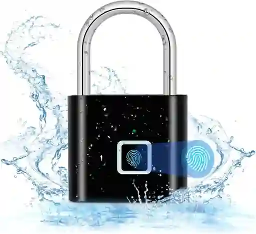 Candado Huella Digital Recargable Usb