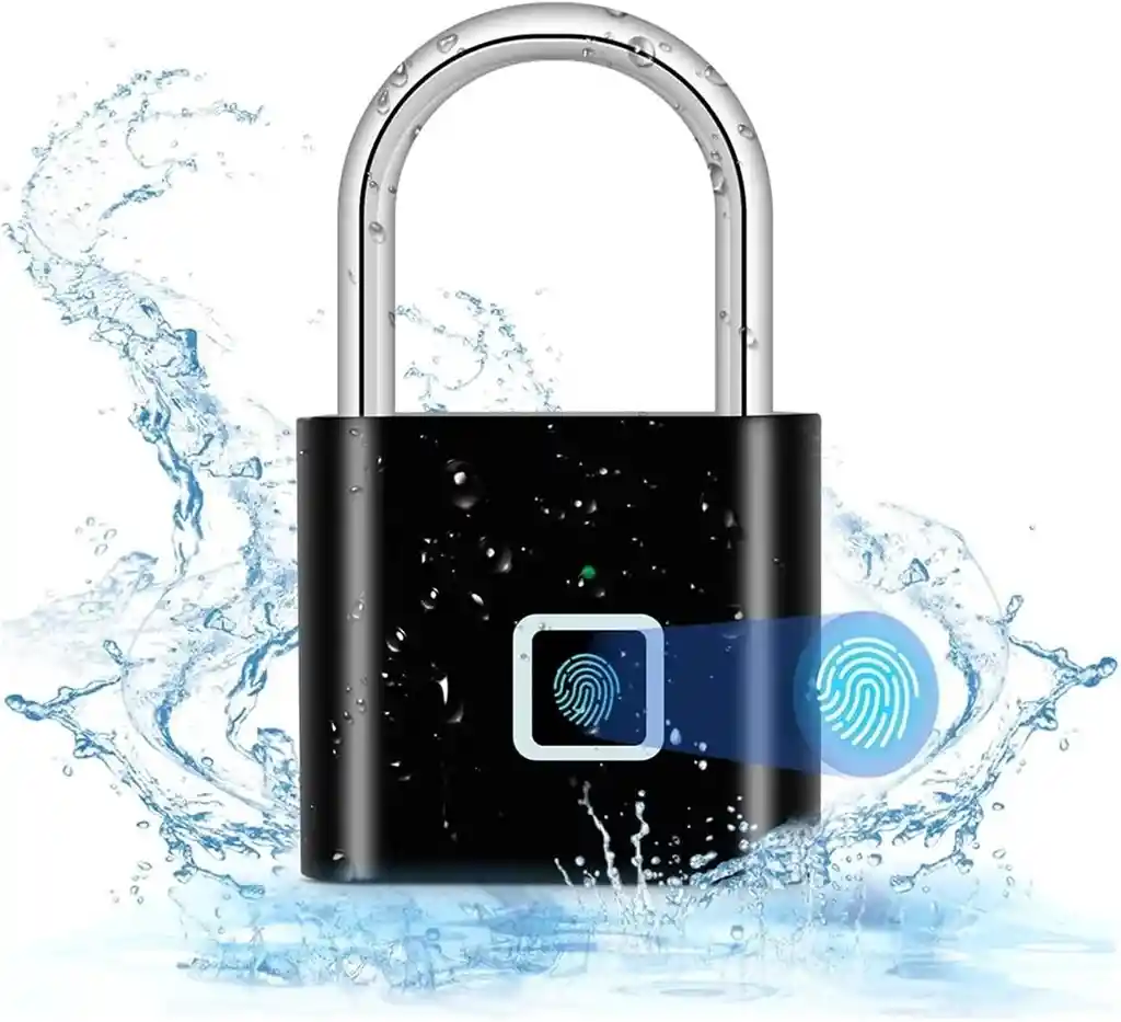 Candado Huella Digital Recargable Usb