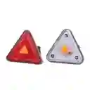 Luz Trasera Triangular Para Bicicleta Recargable