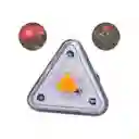 Luz Trasera Triangular Para Bicicleta Recargable