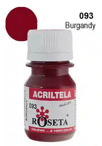 Pintura Acriltela Burgundy