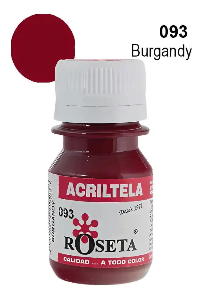 Pintura Acriltela Burgundy