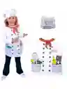 Disfraz Chef Para Niño Con Sombrero Cocina