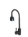 Monocontrol Lavaplatos Negra Flexible 2 Chorros