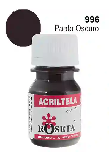 Pintura Acriltela Pardo Oscuro (cafe)