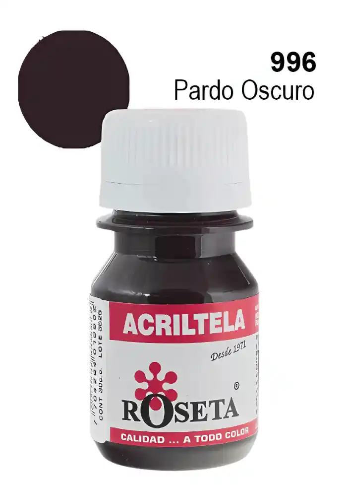 Pintura Acriltela Pardo Oscuro (cafe)