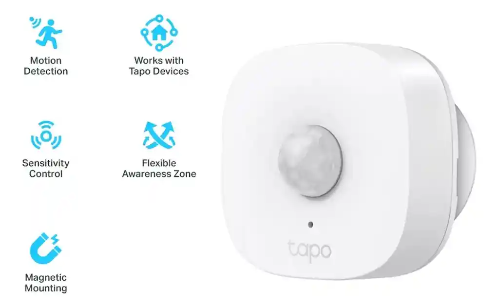 Sensor De Movimiento Tp-link Tapo T100 Inteligente