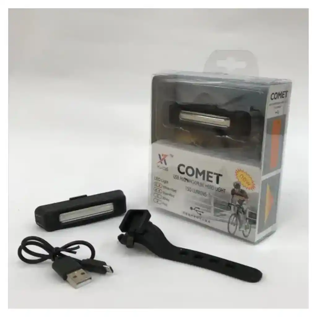 Linterna Trasera Para Bicicleta 5 Modos Recargable