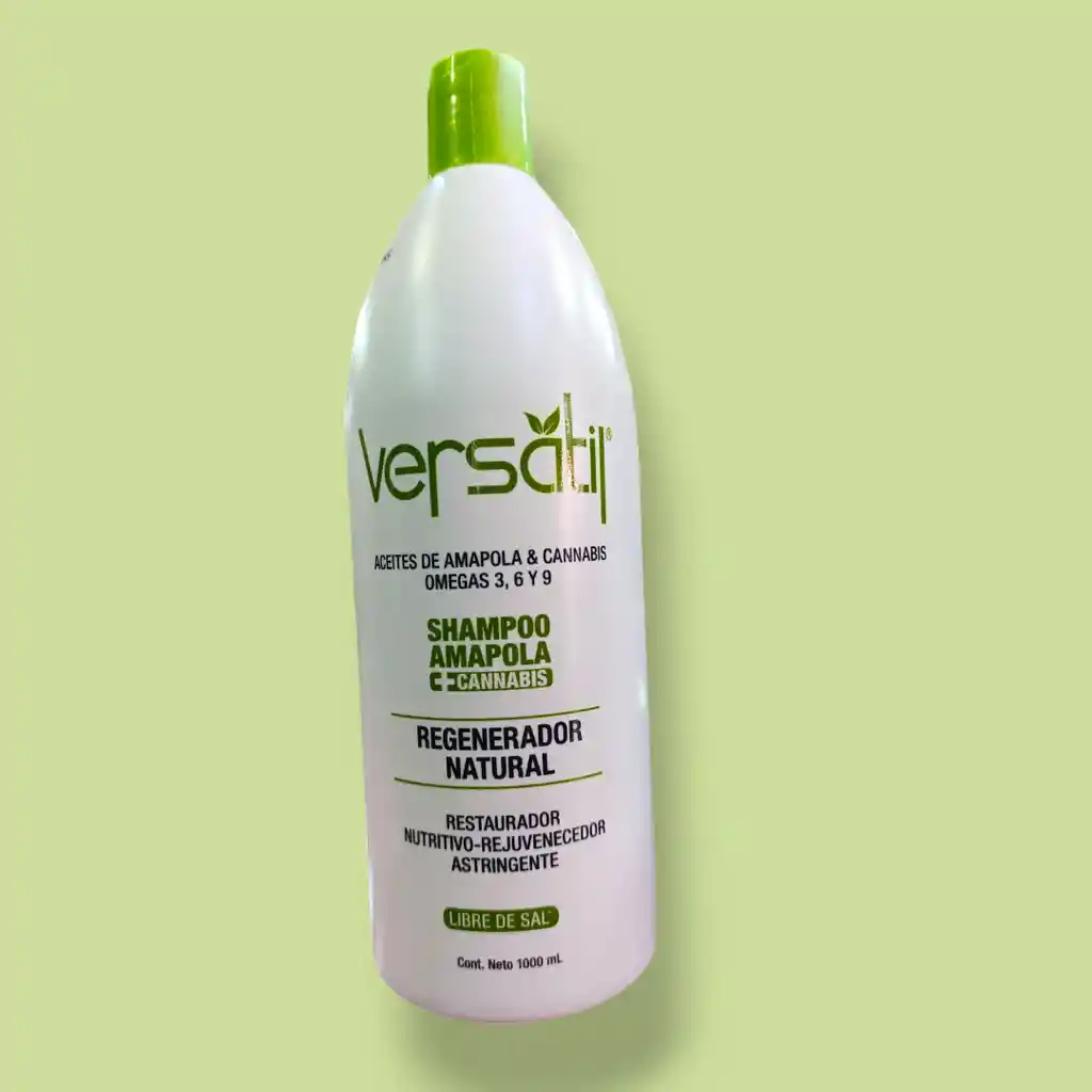 Shampoo Amapola +cannabis