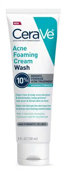 Cerave Limpiador Para Piel Con Acne 150 Ml