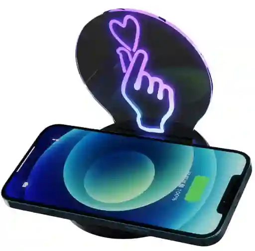 Luz Inalambrica Mano Corazón 3d Con Cargador