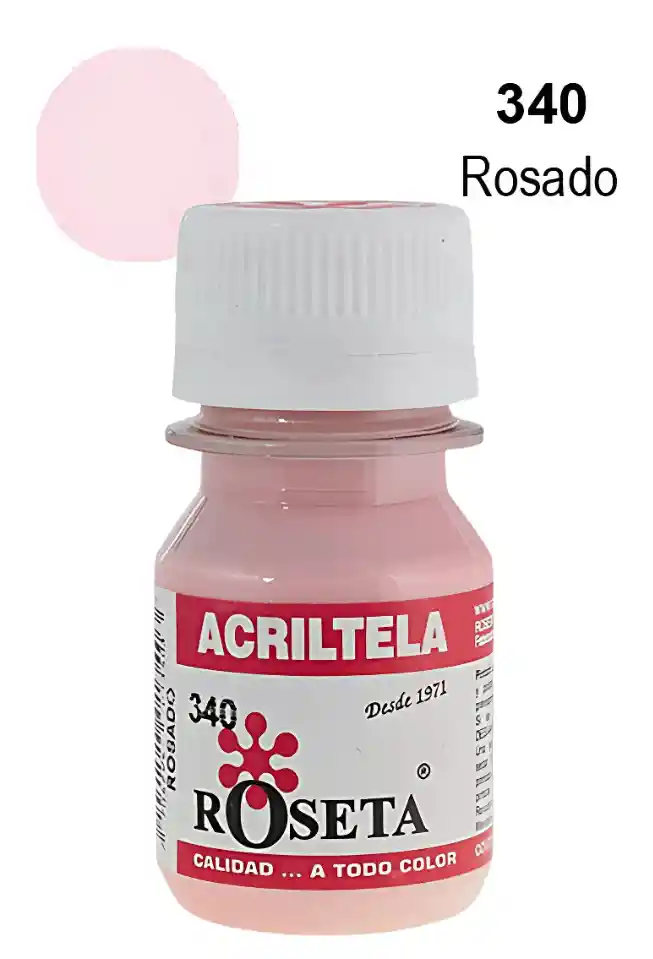 Pintura Acriltela Rosada