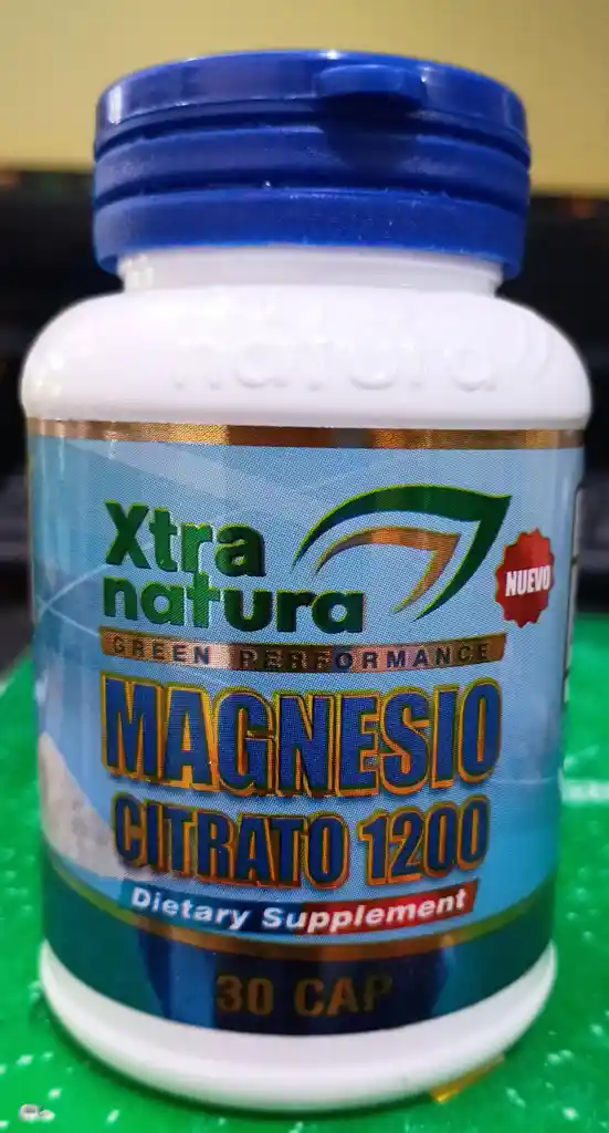 Citrato De Magnesio 1200 30 Cap