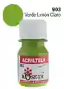 Pintura Acriltela Verde Claro Limon