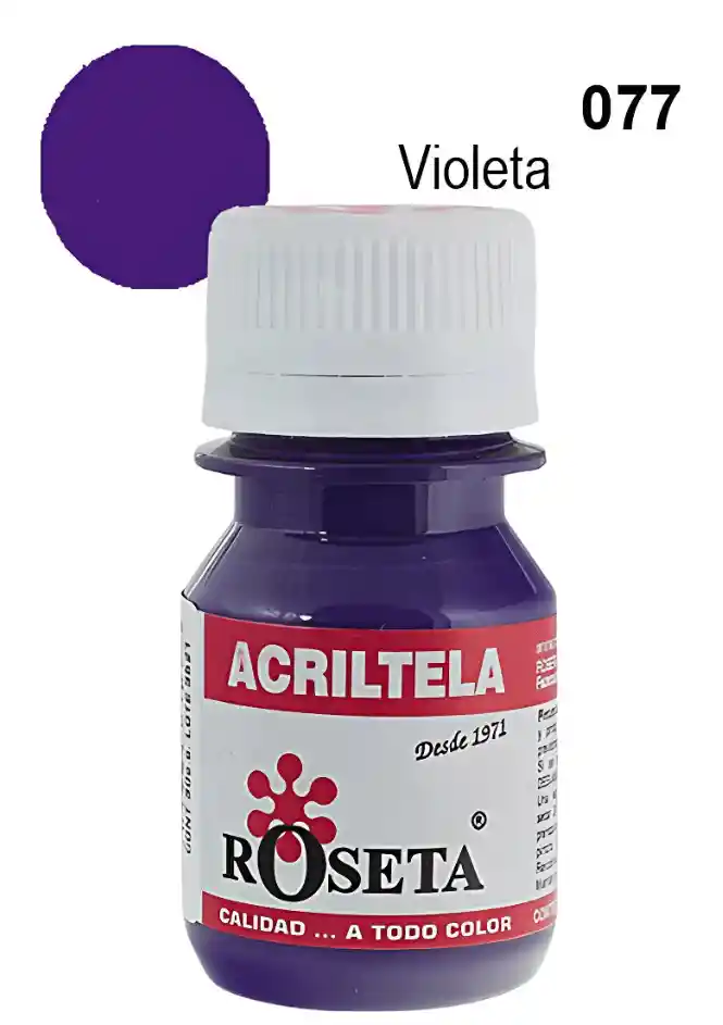 Pintura Acriltela Violeta