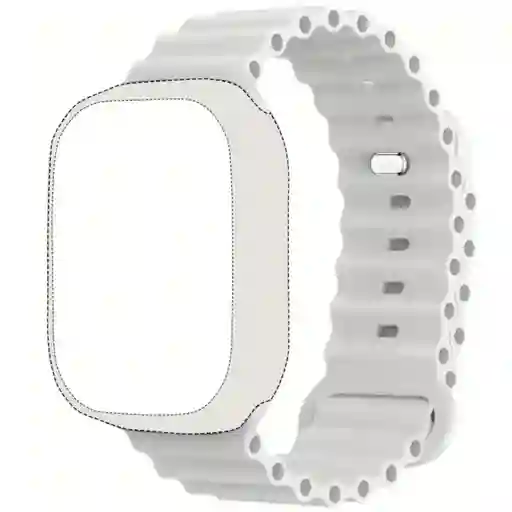 Pulso Apple Watch Blanco Ocean Band 42/44/45/49 Mm