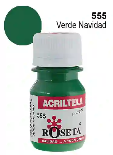 Pintura Acriltela Verde Navidad