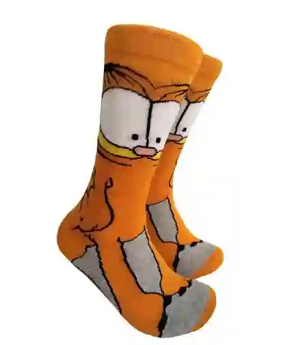 Regalo Calcetines Divertidos Animados Garfield