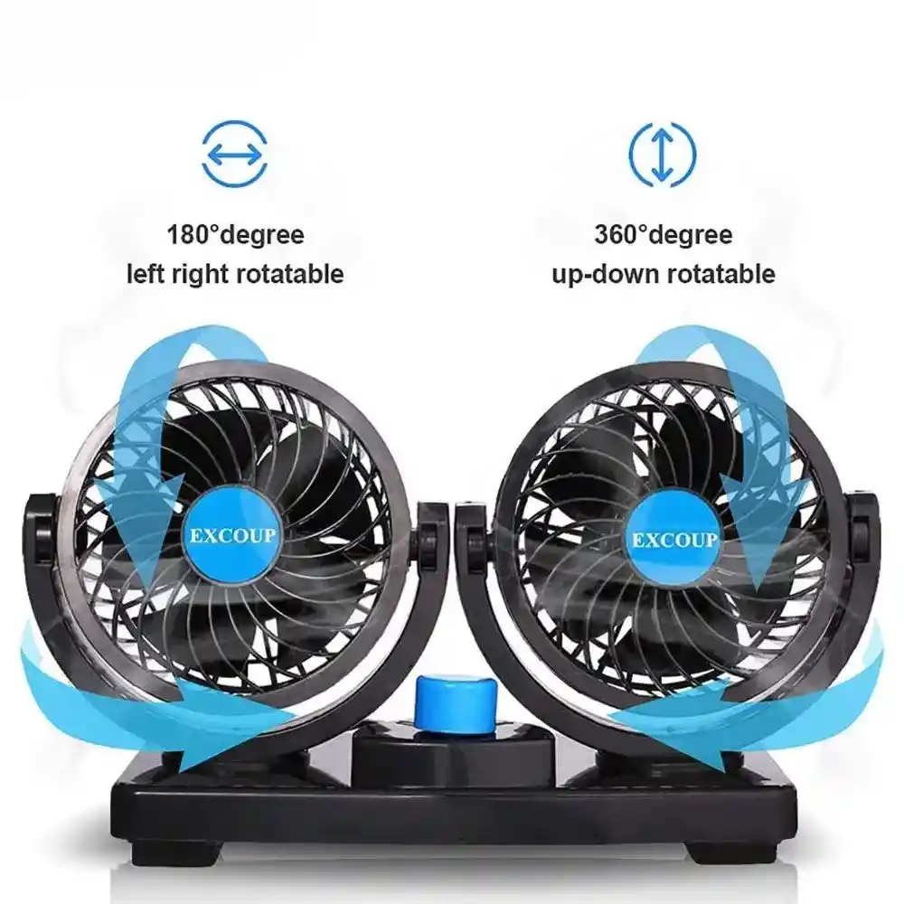 Ventilador Portatil Para Carro Mars-304