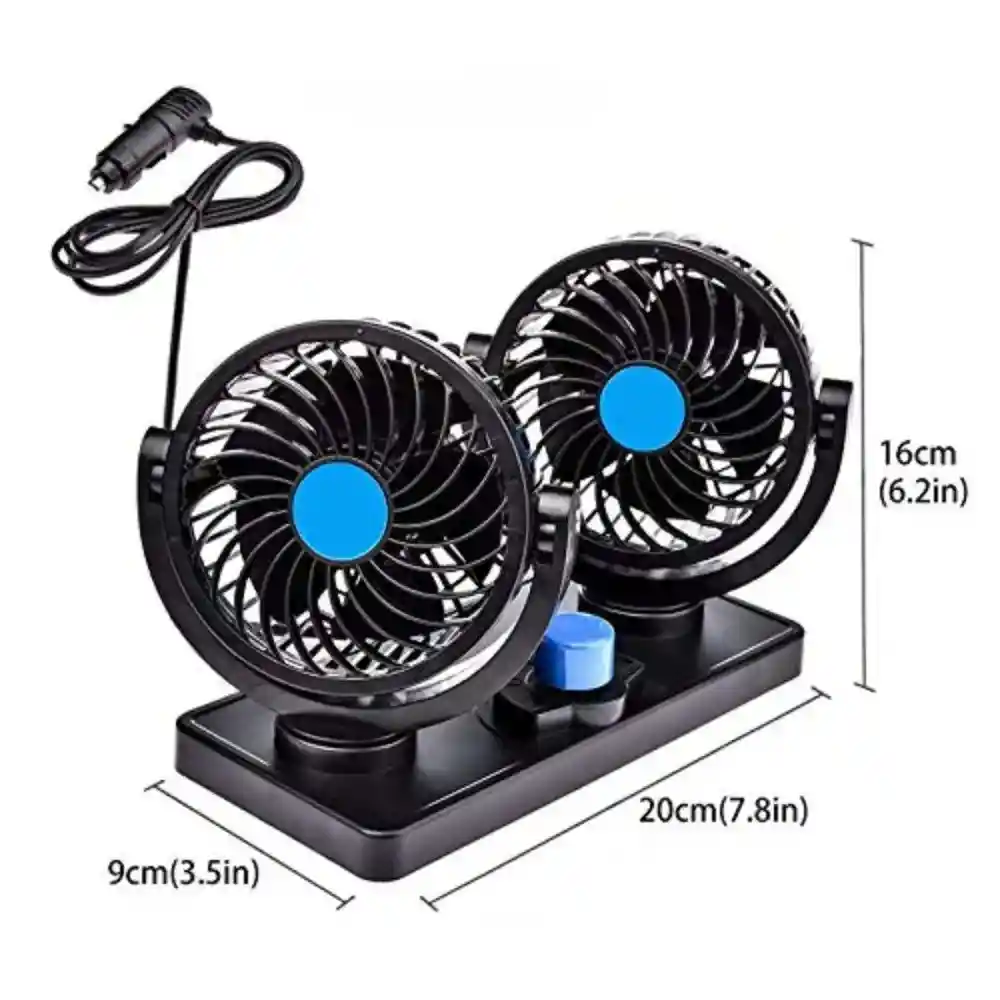 Ventilador Portatil Para Carro Mars-304