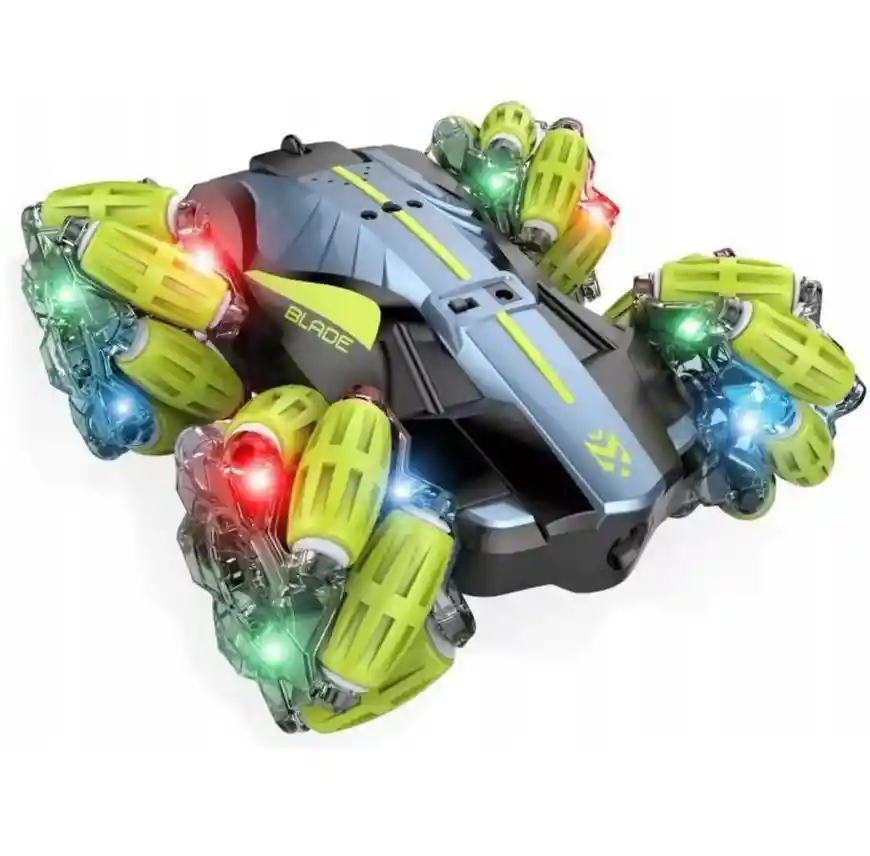 Carro Acrobacias 360° Con Sensor De Manilla Y Control Remoto