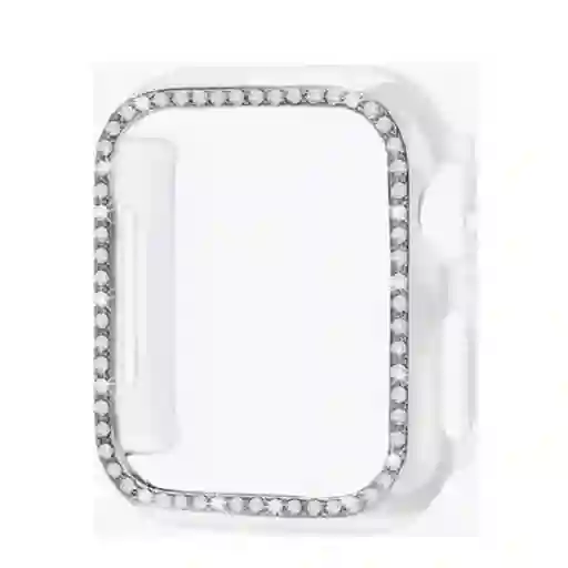 Protector De Reloj 41mm Transparente Para Apple Watch Lujo Diamantes