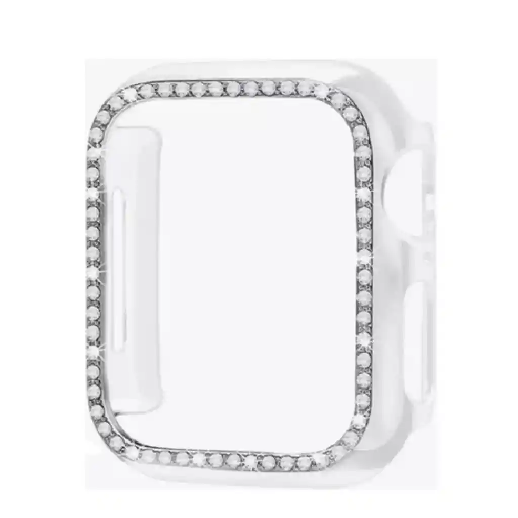 Protector De Reloj 41mm Transparente Para Apple Watch Lujo Diamantes