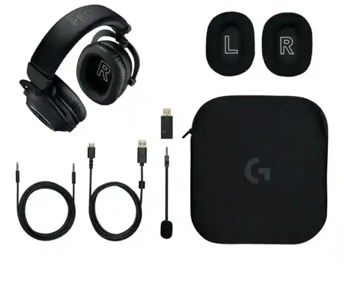Logitech G Pro X 2, Diadema Gamer 7.1 Lightspeed / Bluetooth