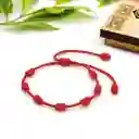 Pulsera 7 Nudos Para Niños Hilo Rojo Protección Buena Suerte