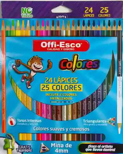 Colores Offi Esco 25 Colores