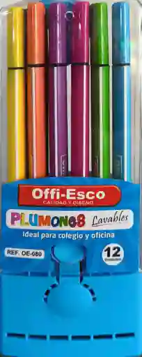 Plumones Offi Esco