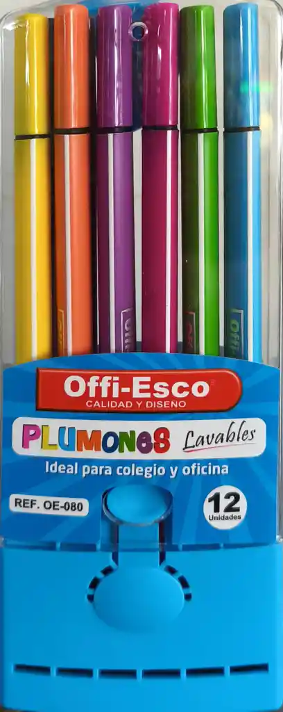 Plumones Offi Esco