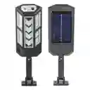 Lampara Para Exterior Solar Led De 40w Con Sensor De Luz