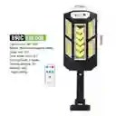 Lampara Para Exterior Solar Led De 40w Con Sensor De Luz