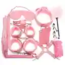 Kit Fetish 10 Piezas Sadomasoquista Rosado