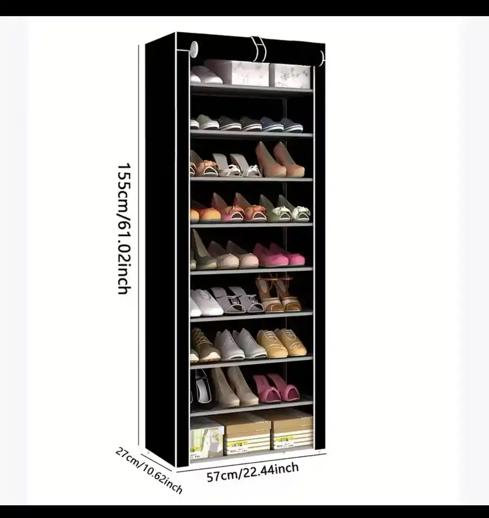 Organizador Closet Zapatos 10 Niveles Armable