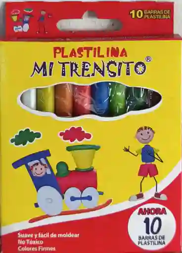 Plastilina Pequeña Mi Trensito X10