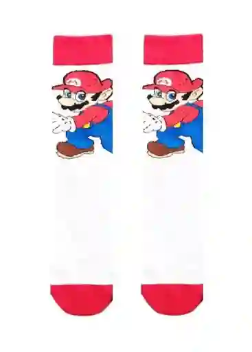 Regalo Calcetines Divertidos Animados Mario Bross Grande