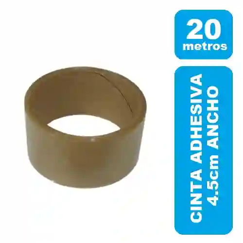 Cinta Adhesiva Transparente 20 Metros