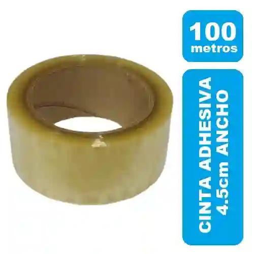 Cinta Adhesiva Transparente 100 Metros