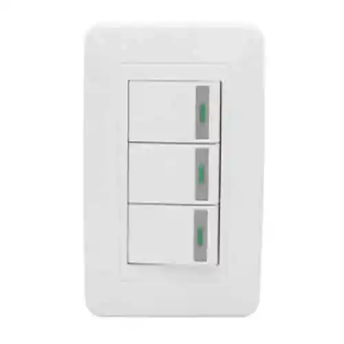 Interruptor Triple Conmutable Mercury