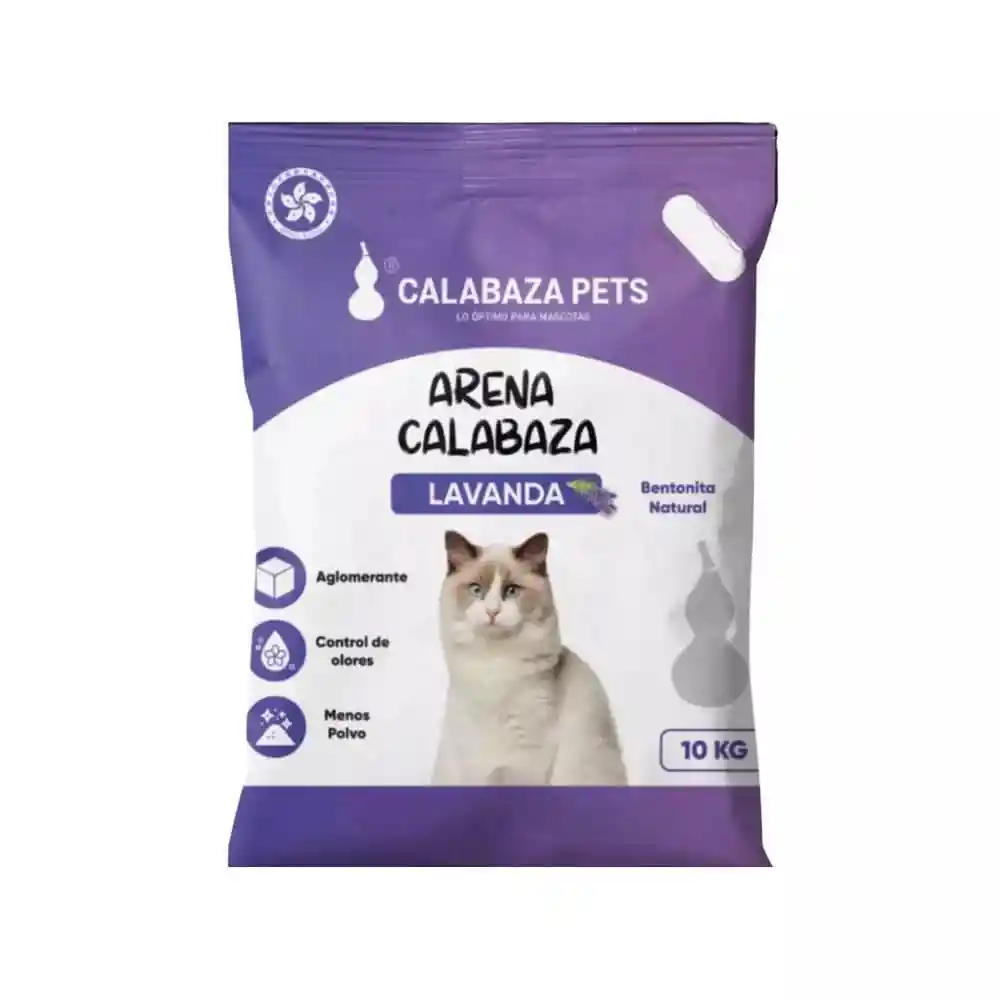 Arena Para Gatos Calabaza 10 Kg Lavanda Arena Para Gatos Cat Litter 10 Kg