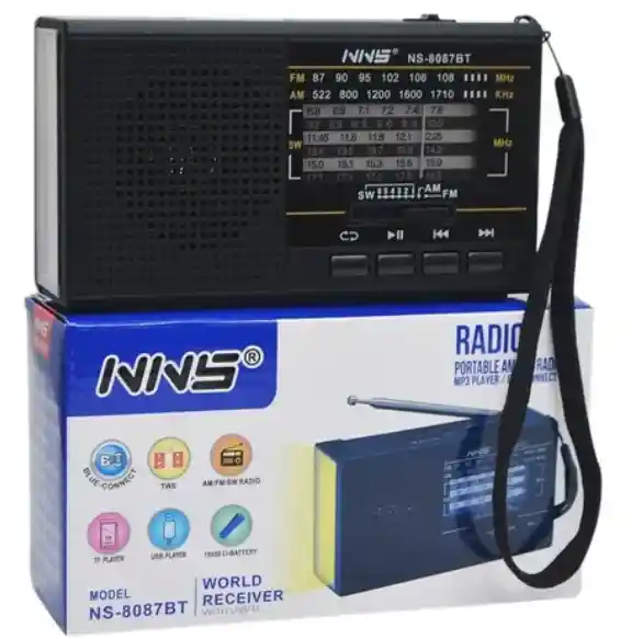Radio Solar Ns-8087: Ideal Para Aventuras Al Aire Libre