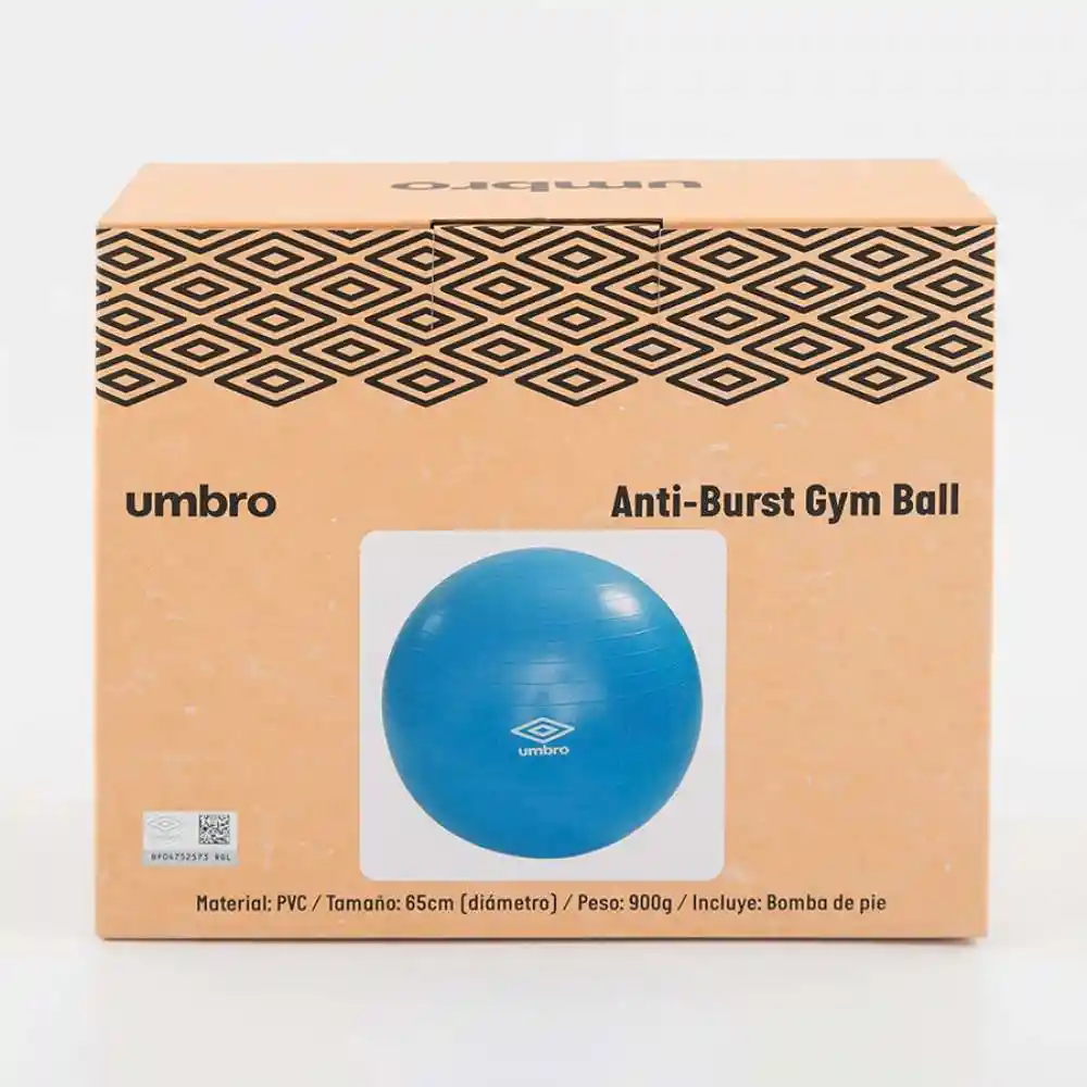 Balon Umbro 65x65x65cm Azul Claro Pvc