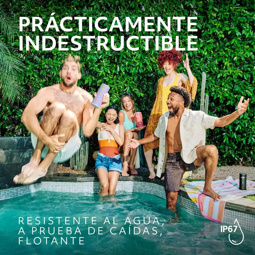 Parlante Impermeable Bluetooth Ultimate Ears Boom 4 Negro