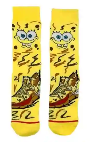Regalo Calcetines Divertidos Animados Bob Esponja