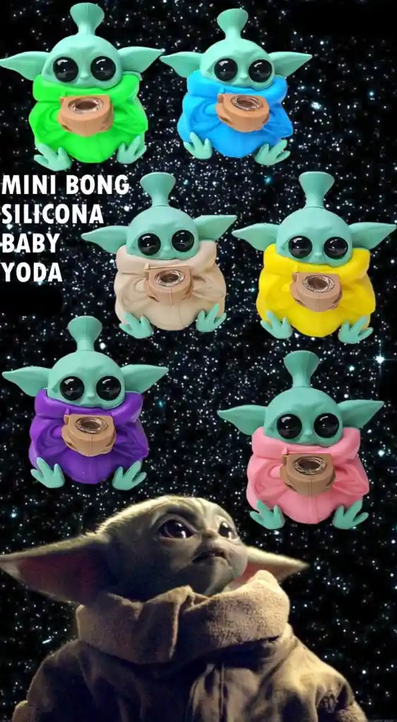 Mini Bong Baby Yoda